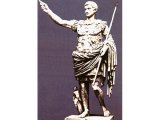 Statue of Augustus, found at Rome.